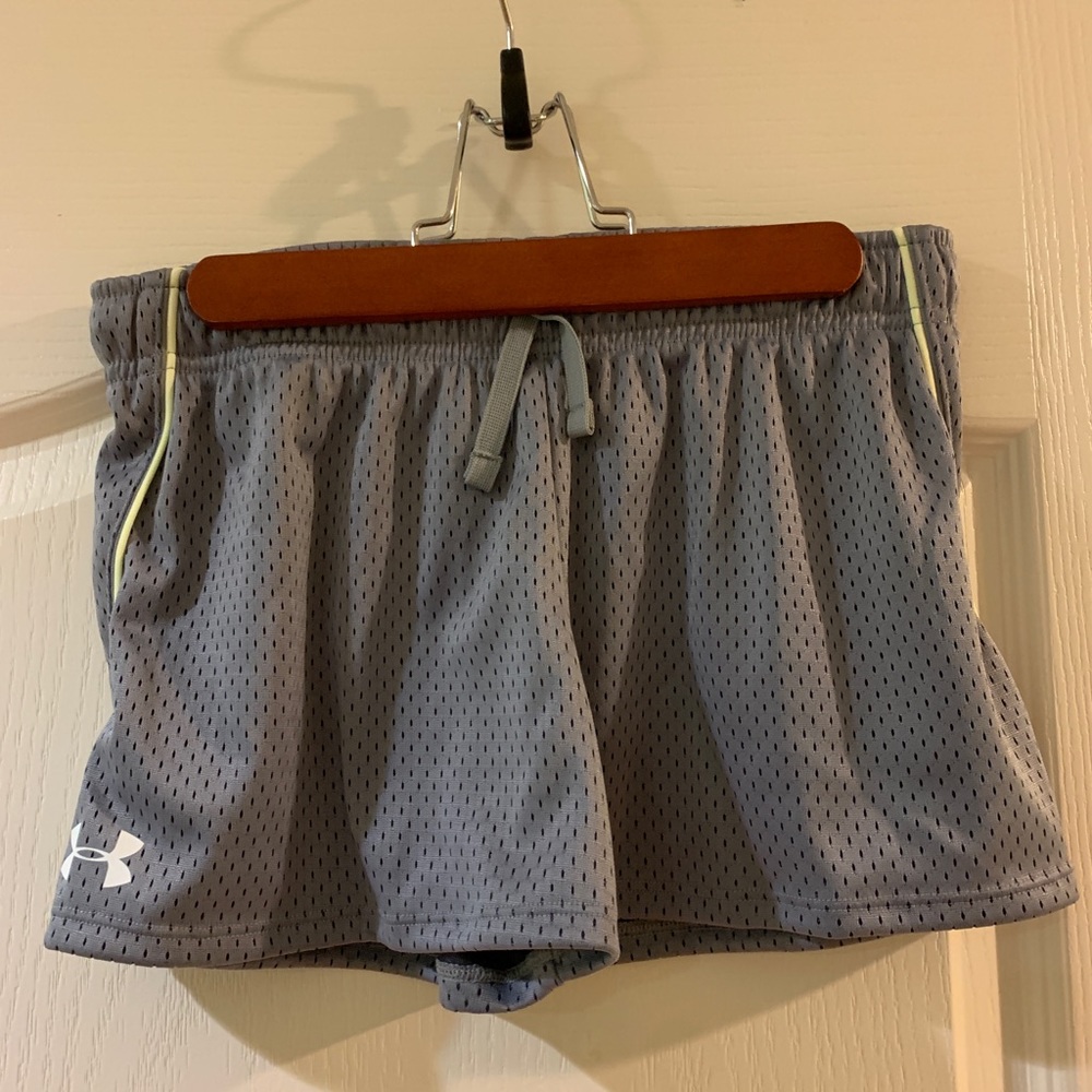 Grey Heatgear Athletic Shorts
